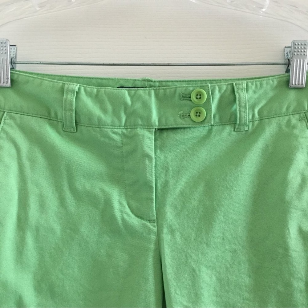 Vineyard Vines Dayboat Capri Pants Wasabi Green - Picture 2 of 6